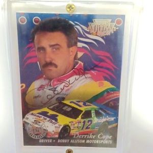 1996 Fleer Ultra Derrike Cope Autograph Rare Autograph,